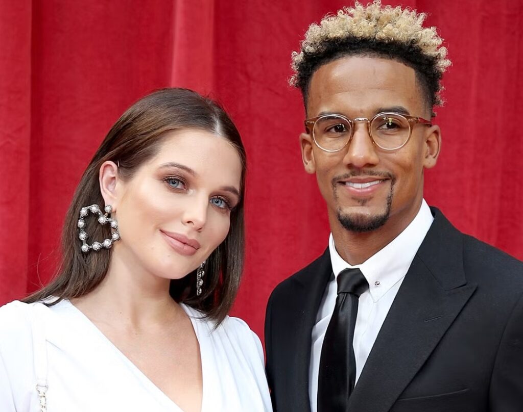 Helen Flanagan and Scott Sinclair