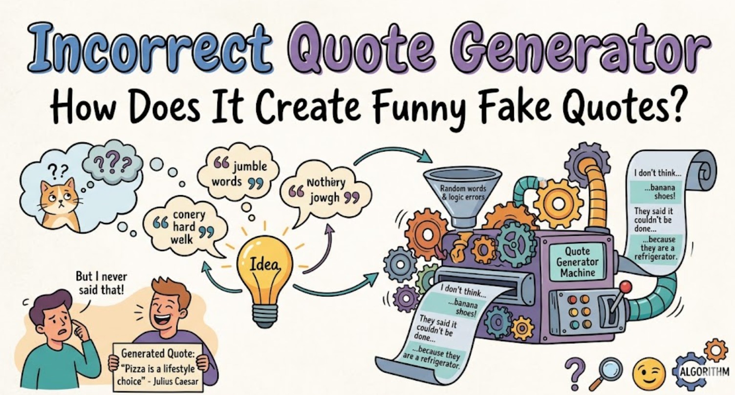 Incorrect Quote Generator